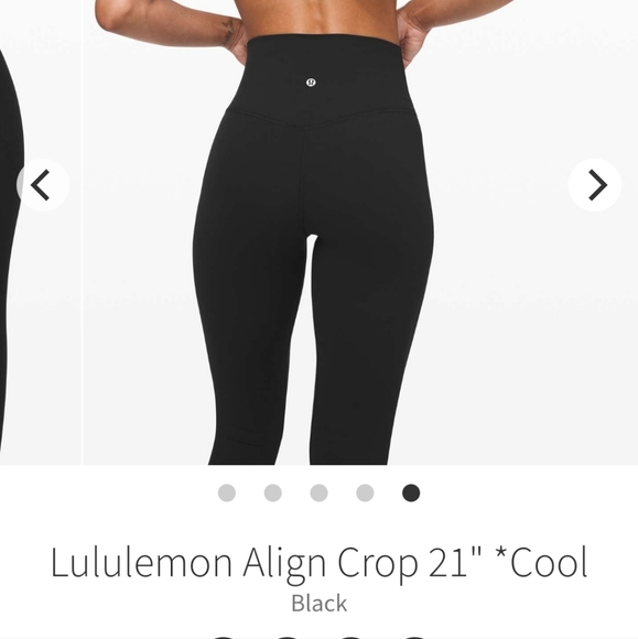 Lululemon Align *Cool 21" Crop - Picture 3 of 6